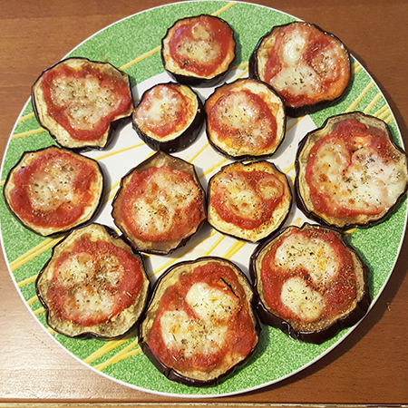 pizzette di melanzane